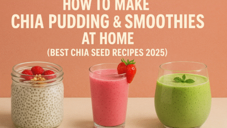 How to Make Chia Pudding & Smoothies at Home (Best Chia Seed Recipes 2025)
